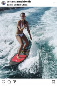 women dubai surfing