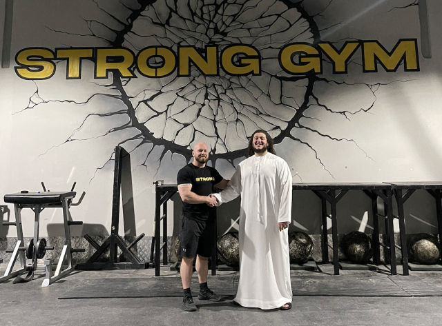 Mark Boyd and Youseff Al Fardan, co-founders Strong Gym