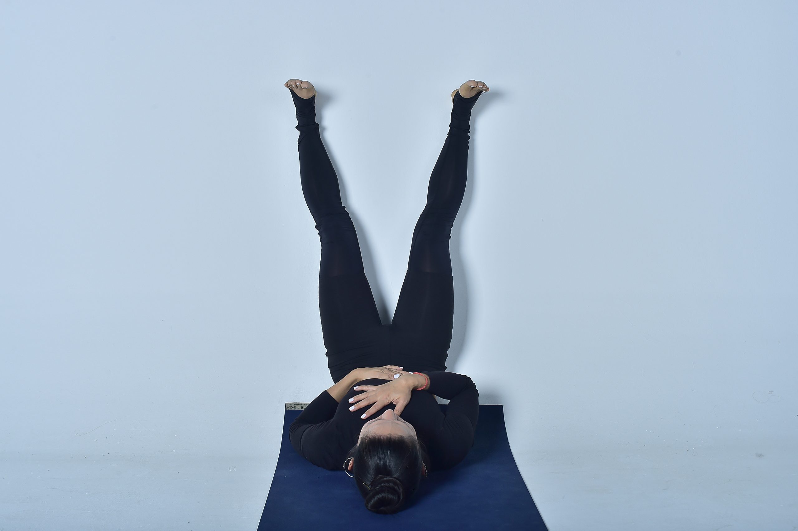 Legs up the wall pose (Viparita Karani)