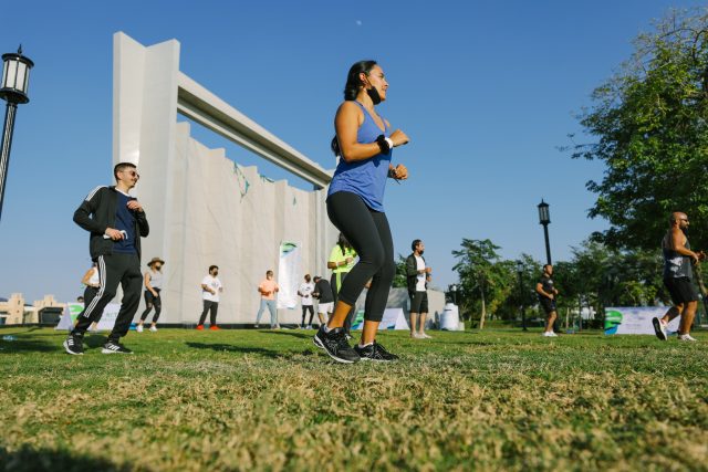 Active Parks initiative has been well received by the Abu Dhabi community, with large numbers participating in the first two weeks of the fitness program hosted in parks across the emirate
