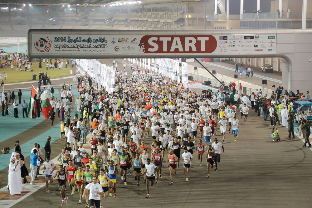 Zayed Charity Marathon UAE running races